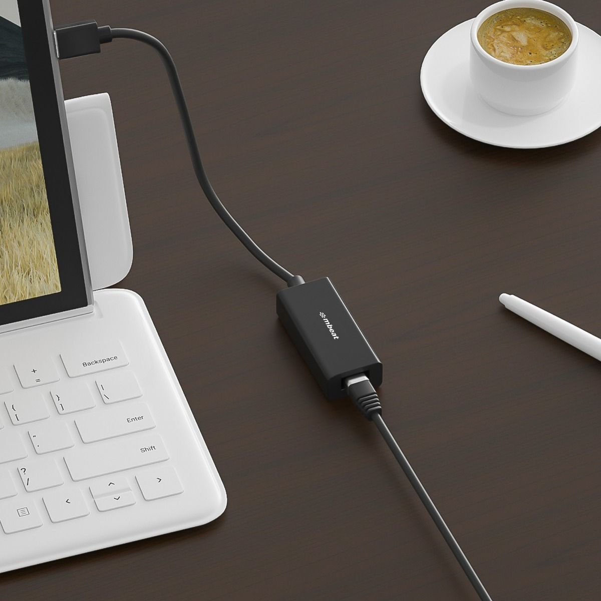 mbeat USB 3.0 Gigabit LAN Ethernet Adapter - Black 4