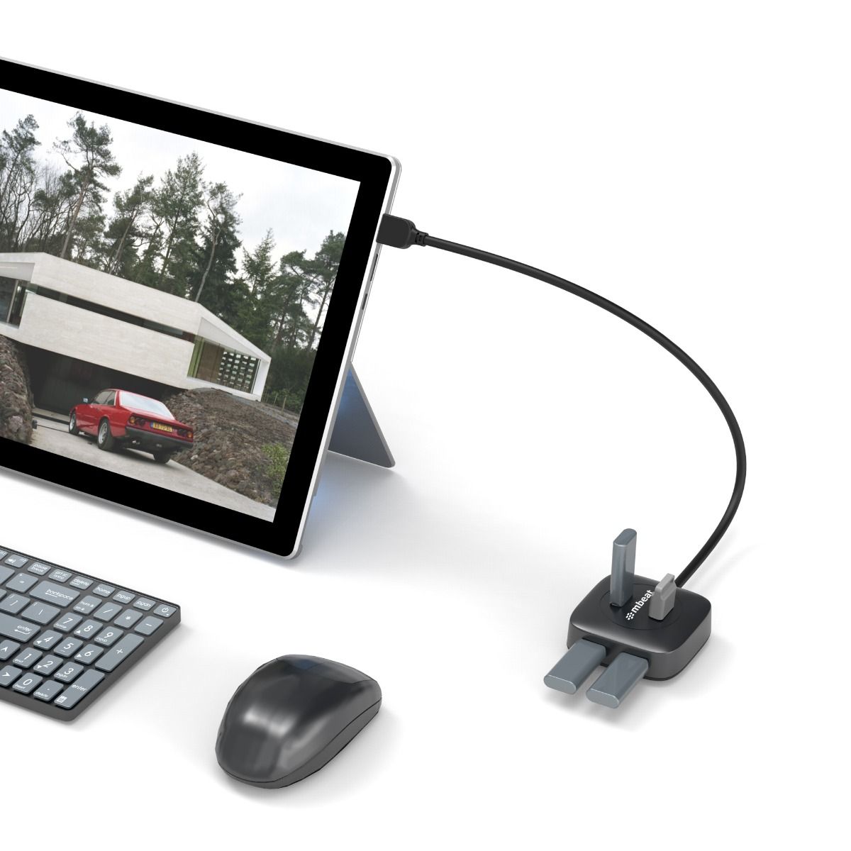 mbeat 4-Port USB 3.0 Hub 6