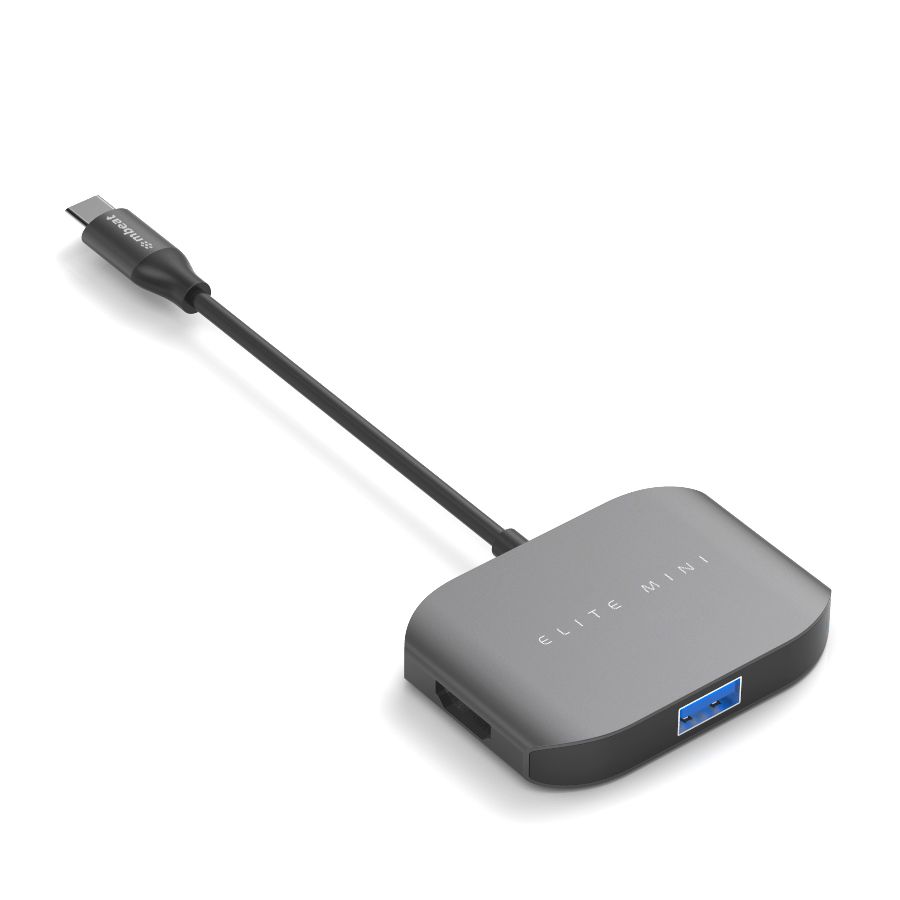 USB-C Multi-port Adapter (HDMI + USB 3.0 + USB 2.0)- Space Grey, Aluminium Design 5