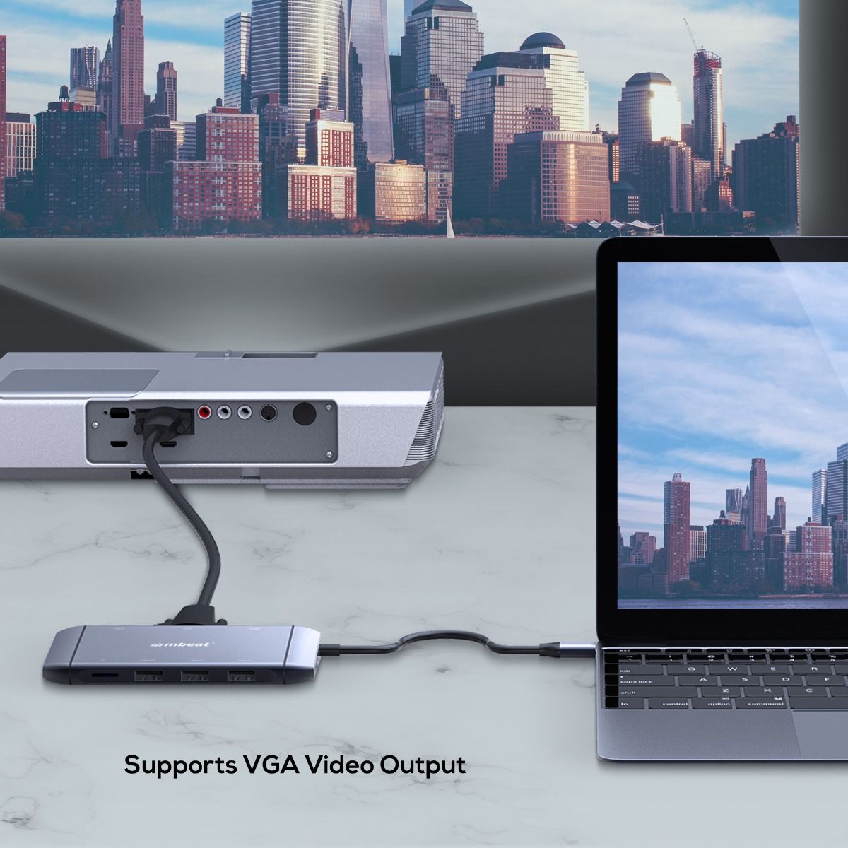 mbeat Elite X9 9-In-1 USB-C Docking Station 4