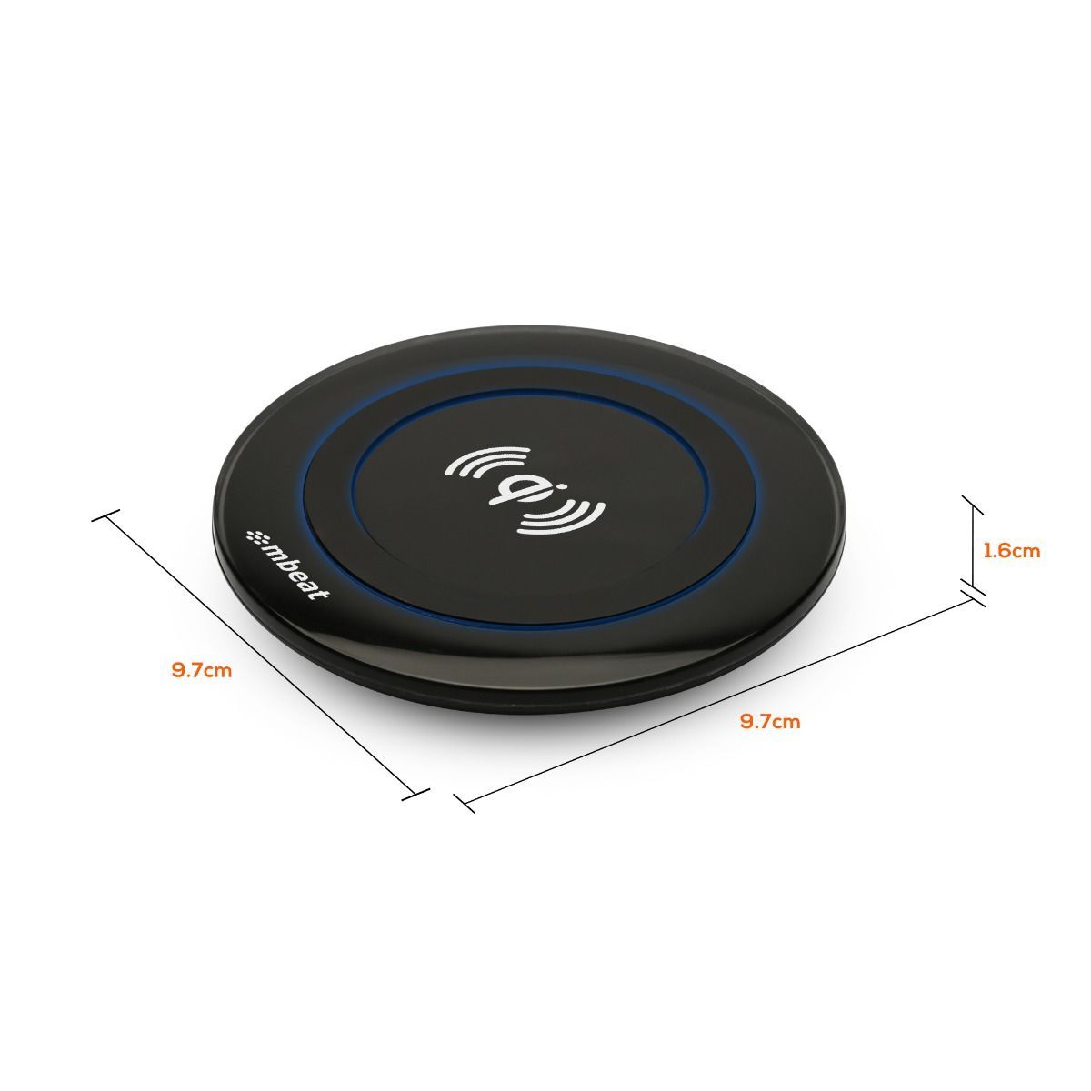 mbeat Gorilla Power 10W Qi Certified Wireless Charging Pad 7