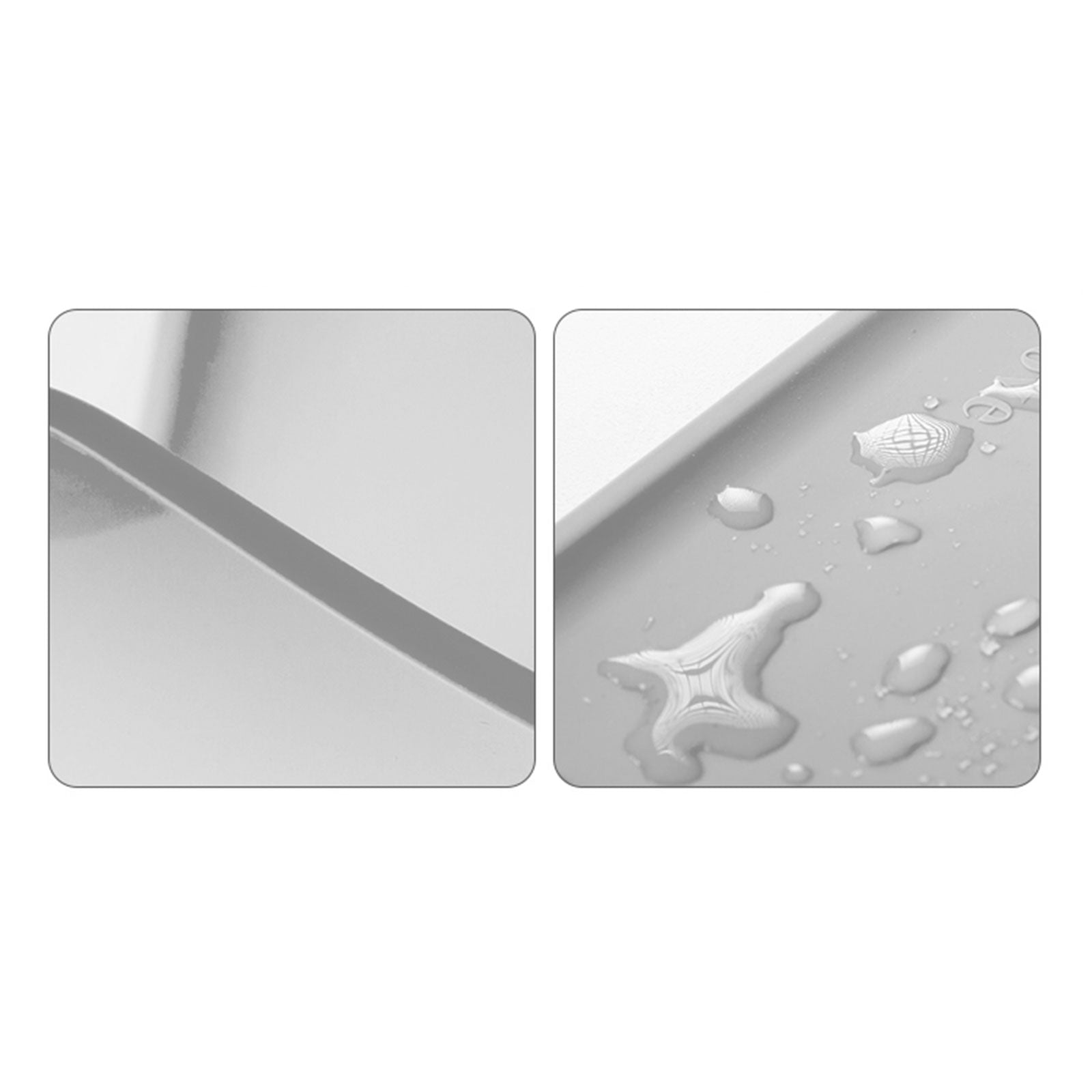 Silicone waterproof mat - glacier grey 4