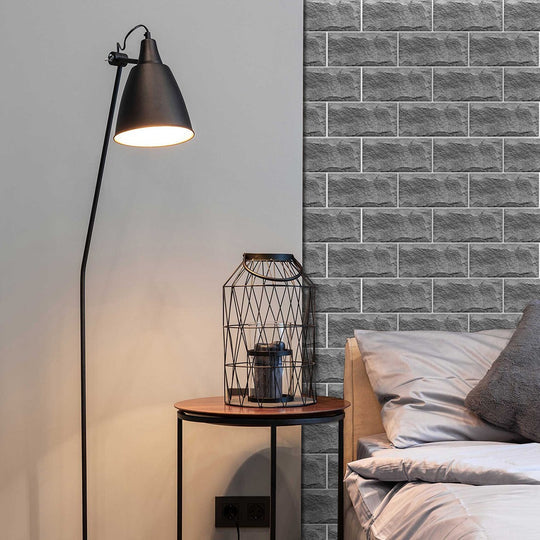 Waterproof Tiles Wallpaper Stickers Bathroom Kitchen Stone Brick 4