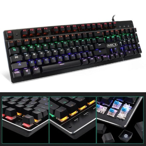 IMICE MKX80 USB Wired Conflict-Free Backlight Gaming Mechanical Keyboard 3