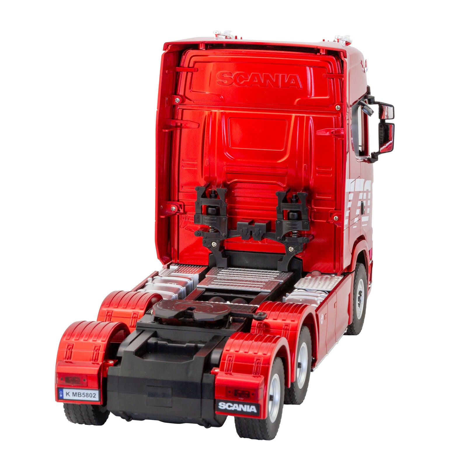 Scania Licensed Remote Control Trailer Head Truck with Lights, Sounds & Steering Adjustment 3