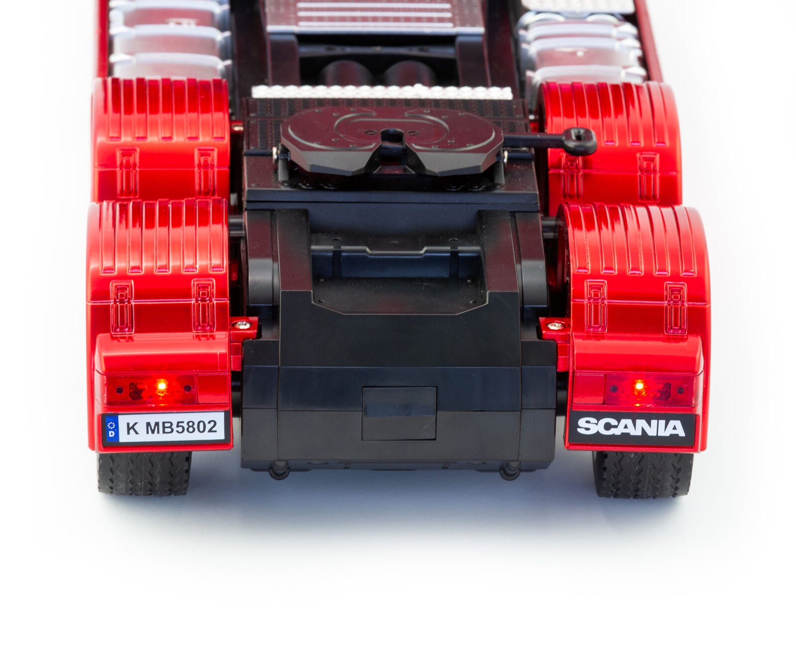 Scania Licensed Remote Control Trailer Head Truck with Lights, Sounds & Steering Adjustment 4