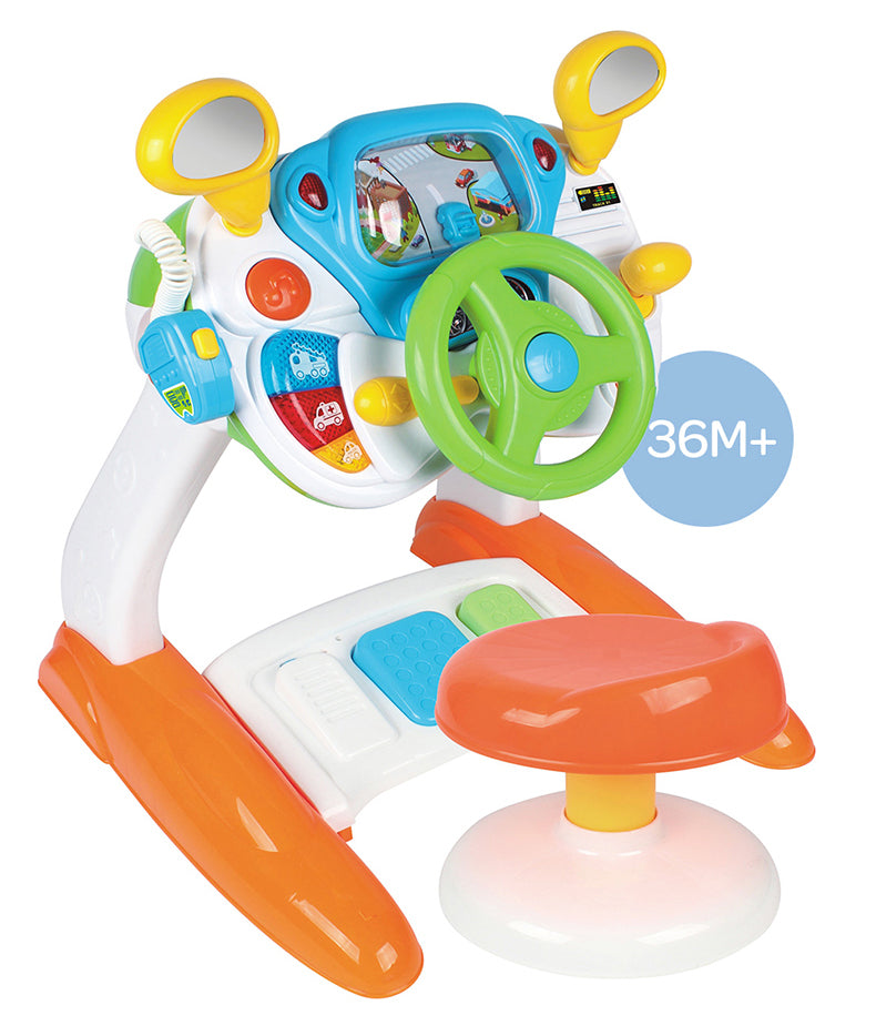 Baby Sensory Play Interactive Driving  Simulation with Music and Light 5