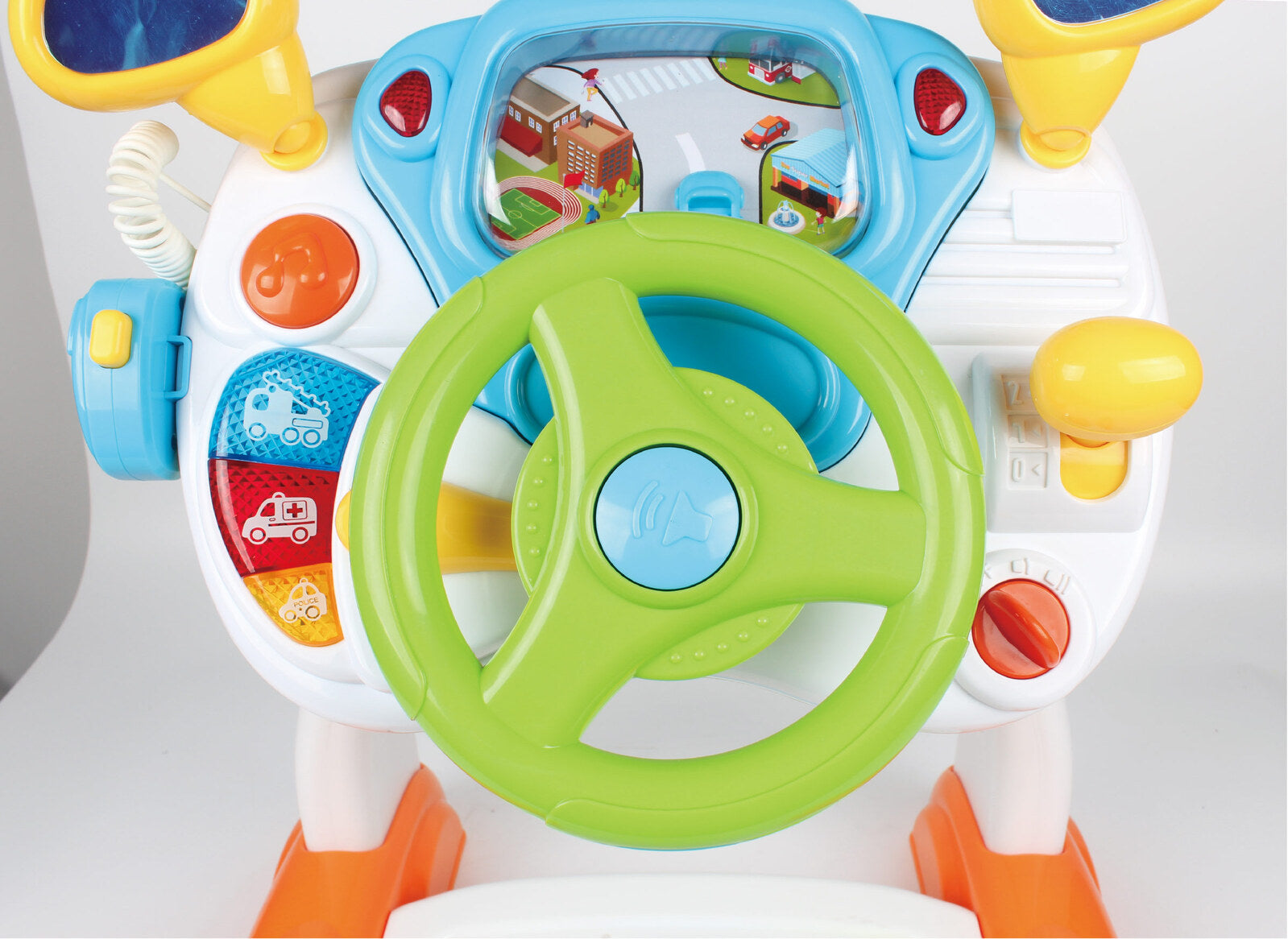 Baby Sensory Play Interactive Driving  Simulation with Music and Light 7