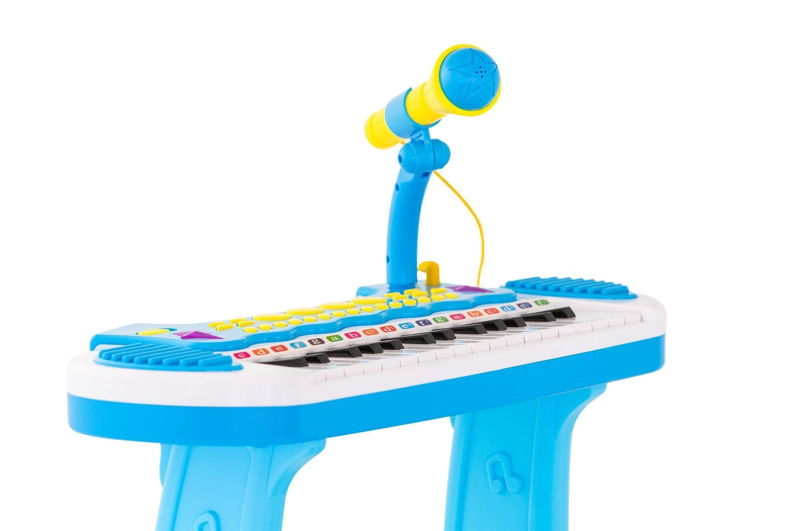 Children's Electronic Keyboard with Stand (Blue) Musical Instrument Toy 4