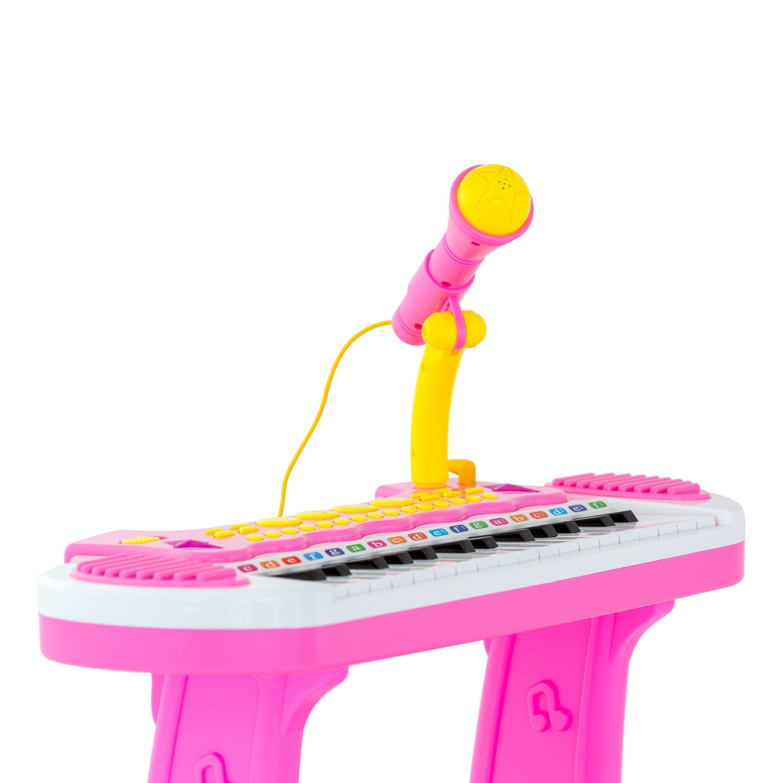 Children's Electronic Keyboard with Stand (Pink) Musical Instrument Toy 6