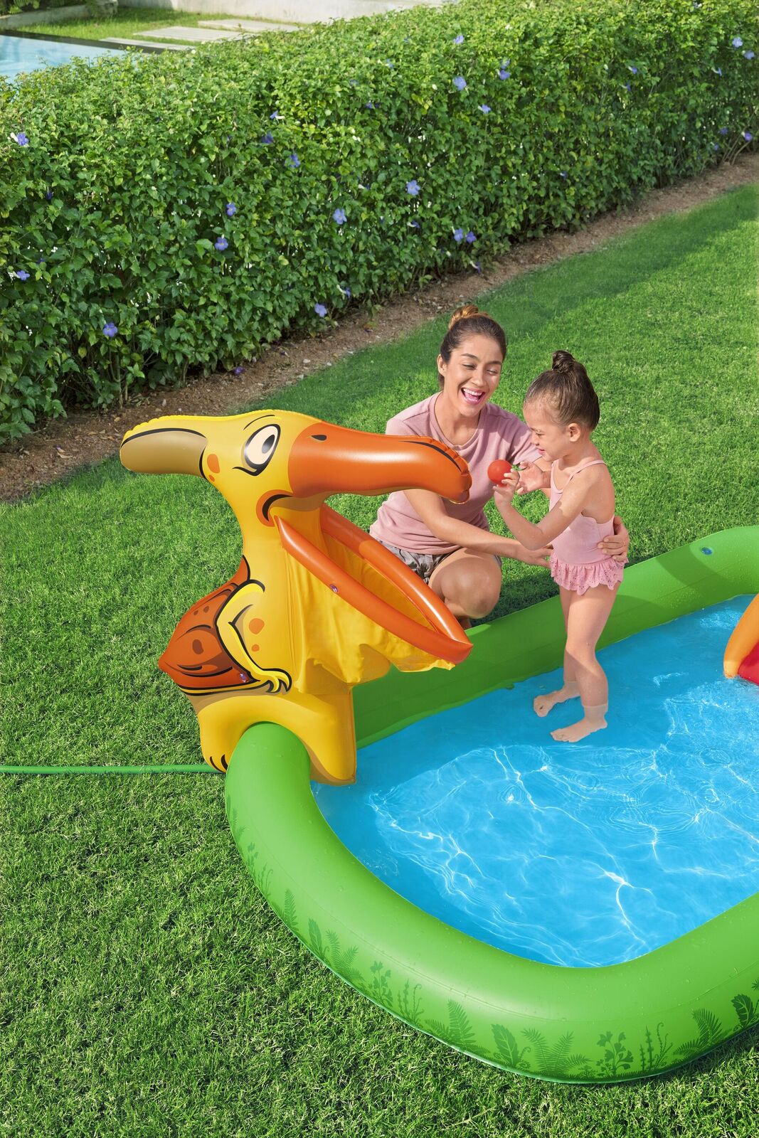 190L Jurassic Splash Water Play Centre, Bright Dinosaur Theme with Slide 5