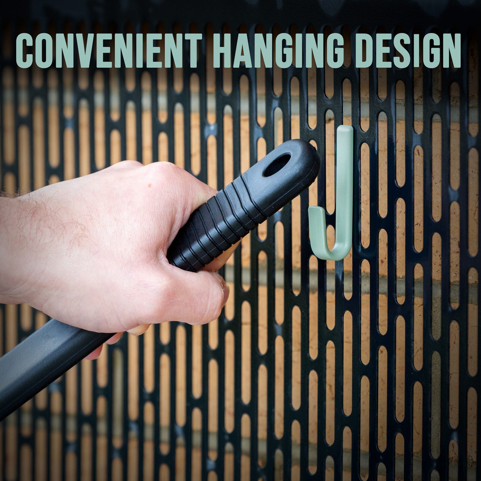 Stainless Steel BBQ Brush and Scraper Blade 7