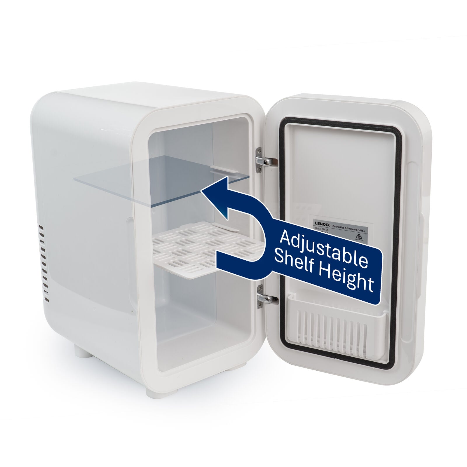 6L Touch Operated Beauty, Cosmetics & Skincare Fridge 4