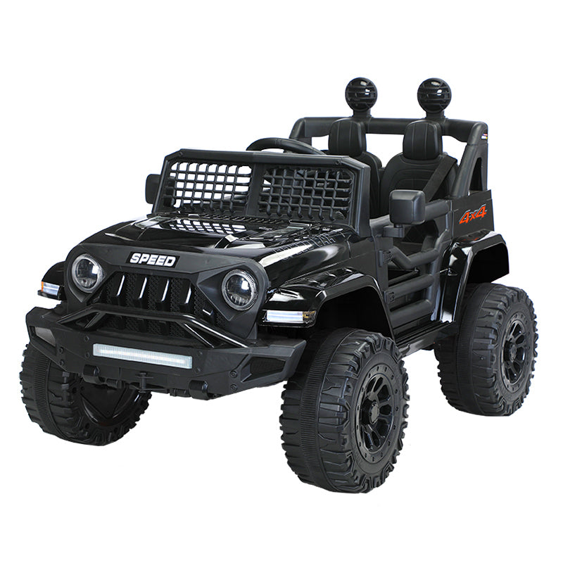 Jeep Inspired Remote Controlled Ride-on Electric Car (Black) 9