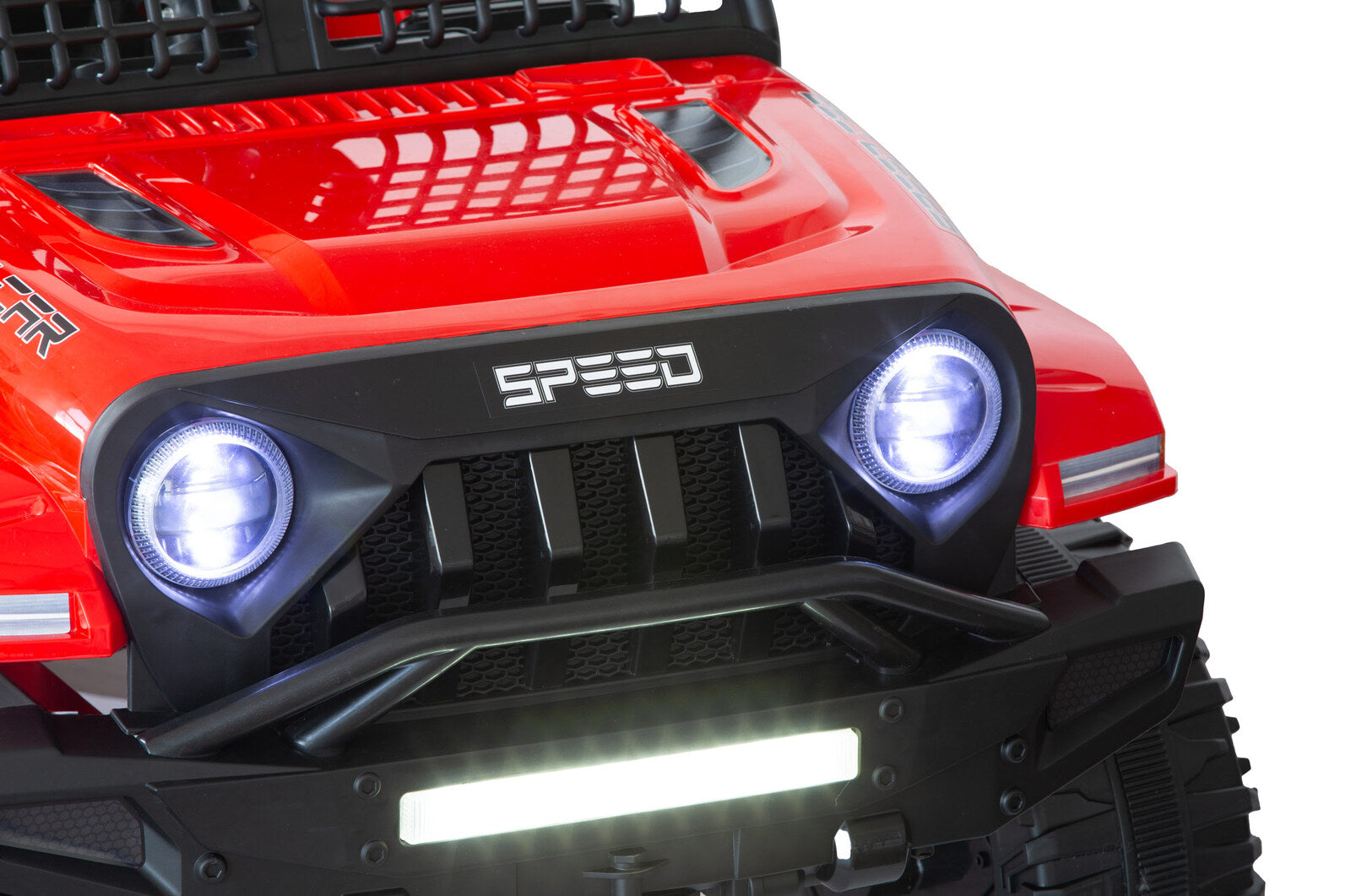 Jeep Inspired Remote Controlled Ride-on Electric Car (Red) 6