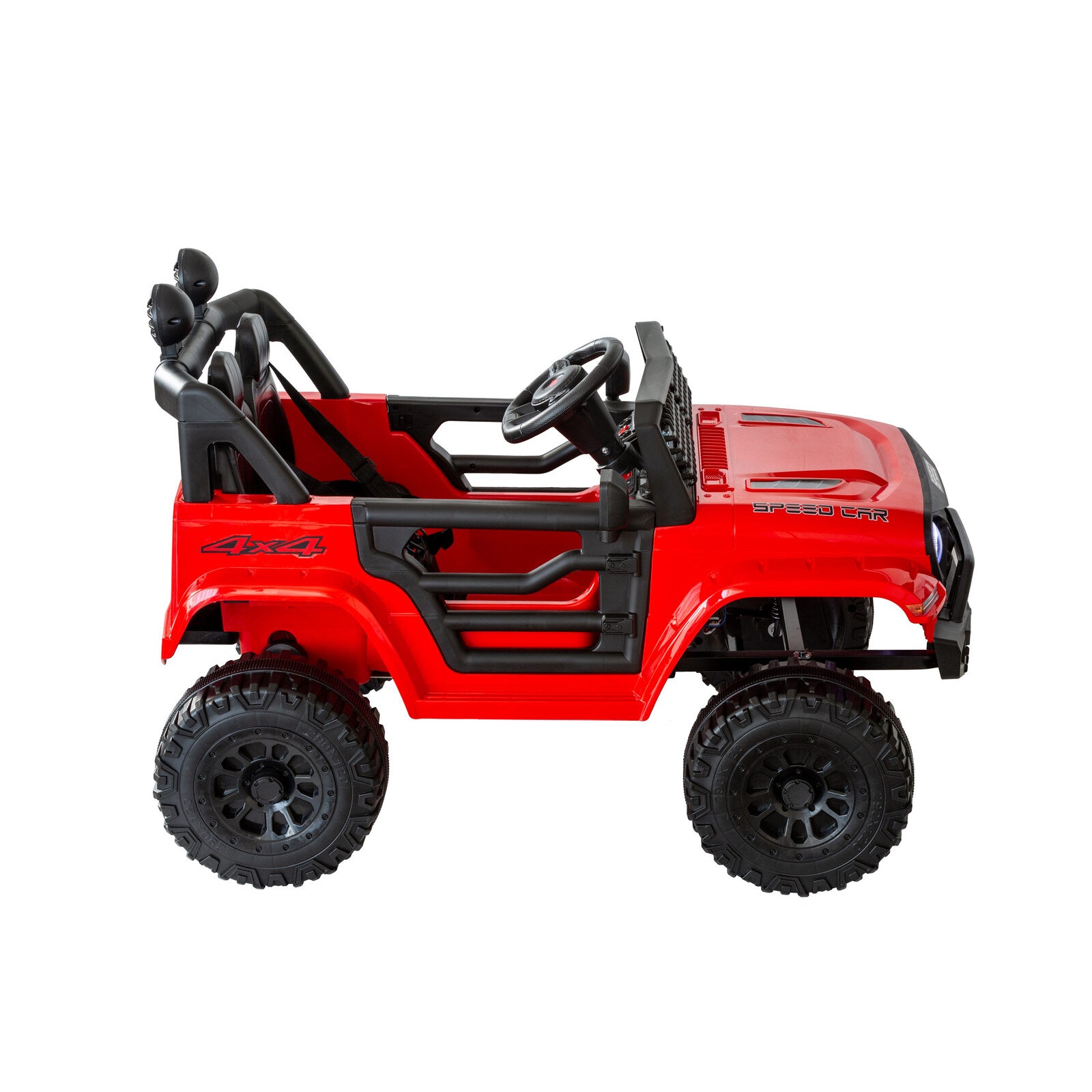 Jeep Inspired Remote Controlled Ride-on Electric Car (Red) 7