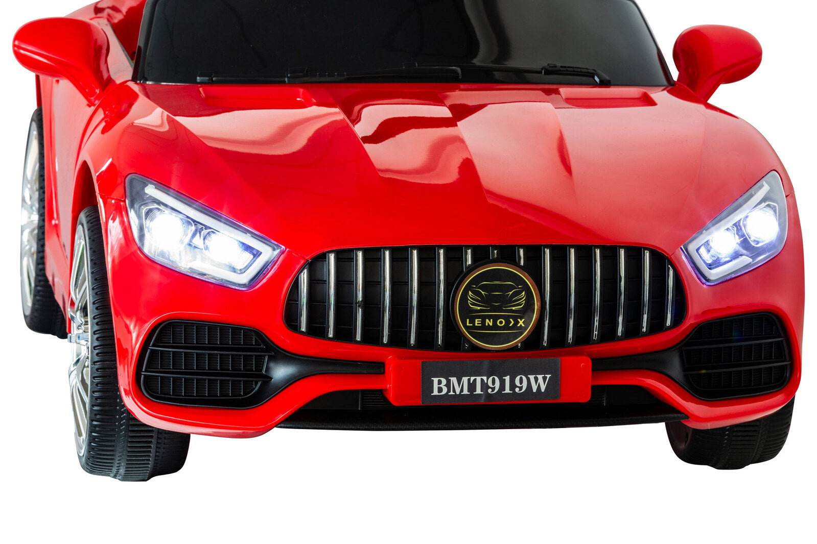 Mercedes-inspired Design Ride-on (Red) Electric Car with Parental Remote Control 8