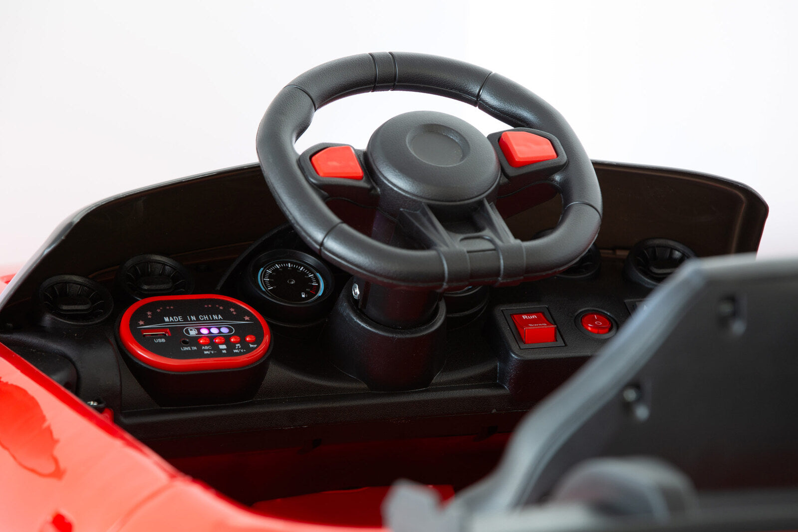 Mercedes-inspired Design Ride-on (Red) Electric Car with Parental Remote Control 9
