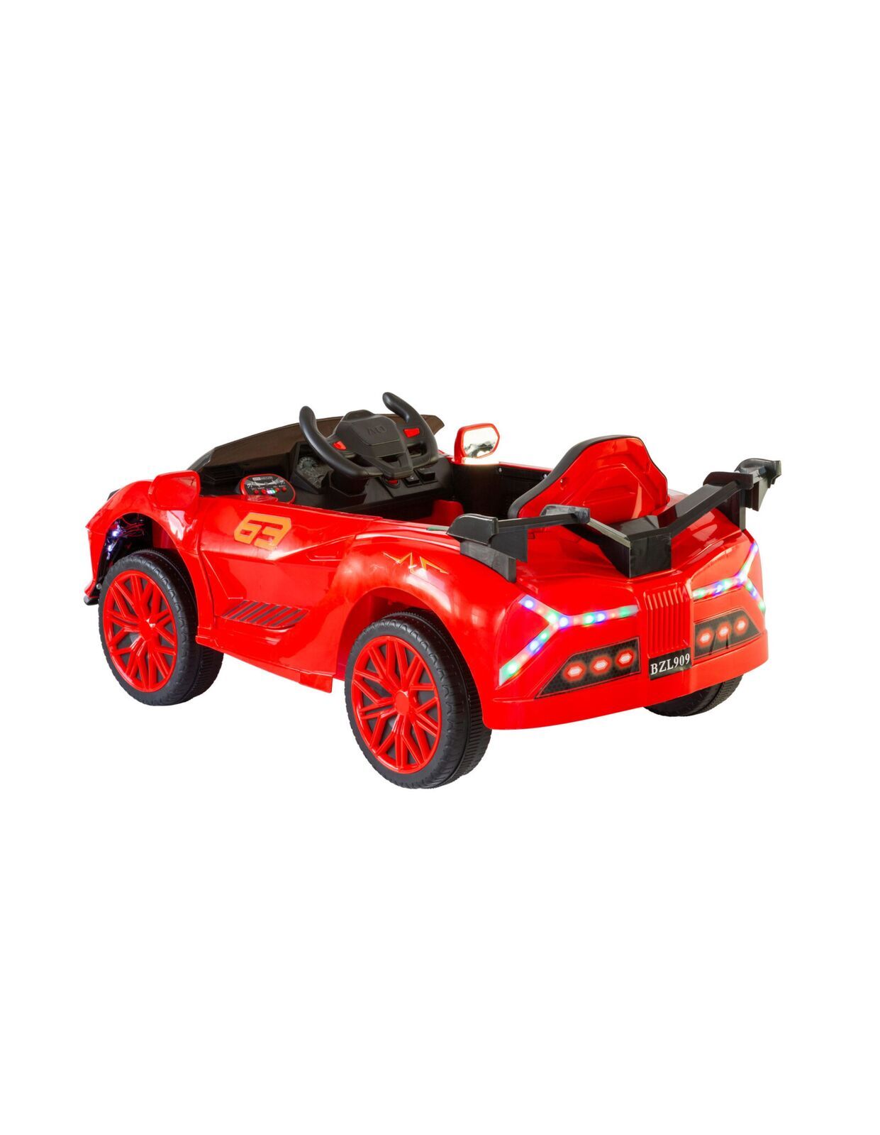 Ferrari Inspired 12V Ride-on Electric Car with Remote Control - Red 3