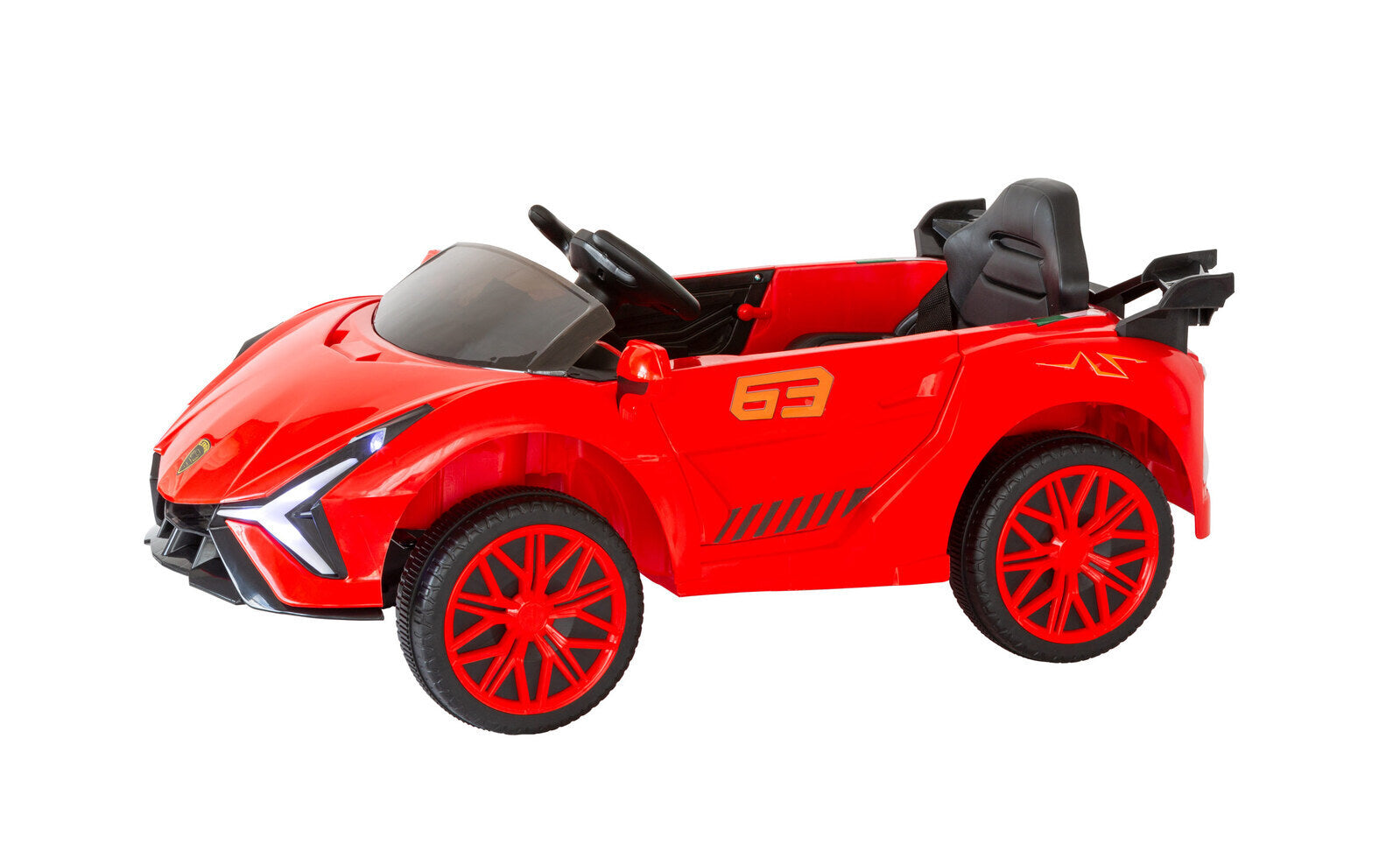 Ferrari Inspired 12V Ride-on Electric Car with Remote Control - Red 4