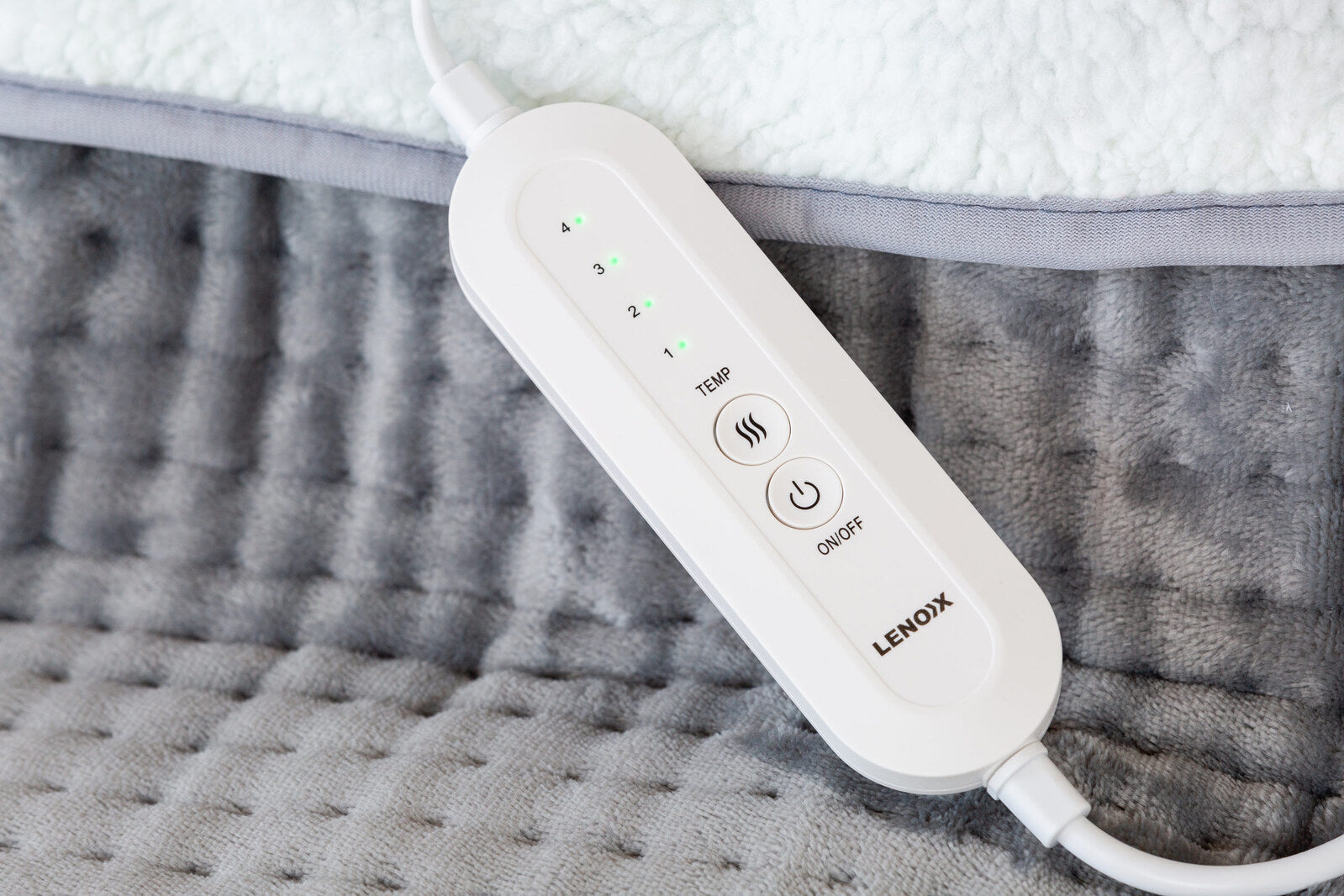 Plush flannel fleece Foot Warmer with 4 Temperature Settings 7
