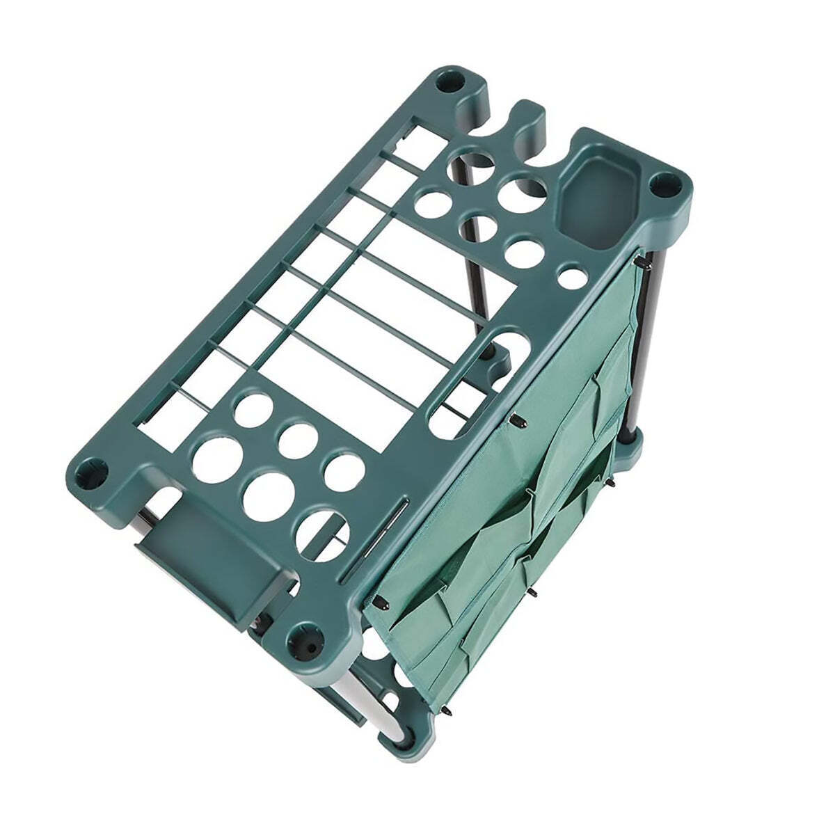 Organising Storage Rack for Garden Tools (Green) & Keep the Shed Tidy 3