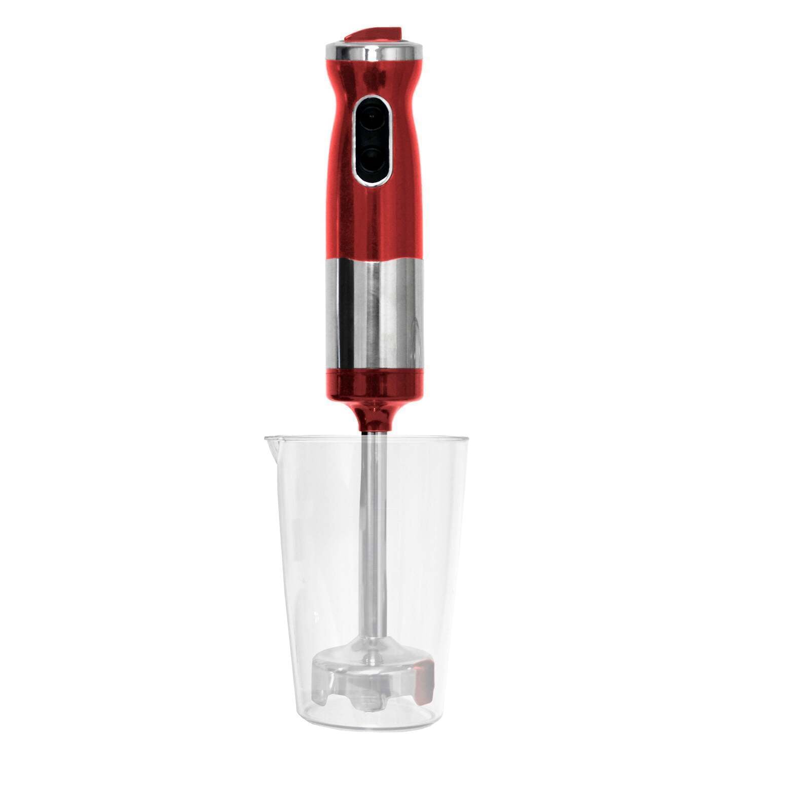 Electric Stick/ Hand Blender & Mixer (Red) 700ml Capacity 6