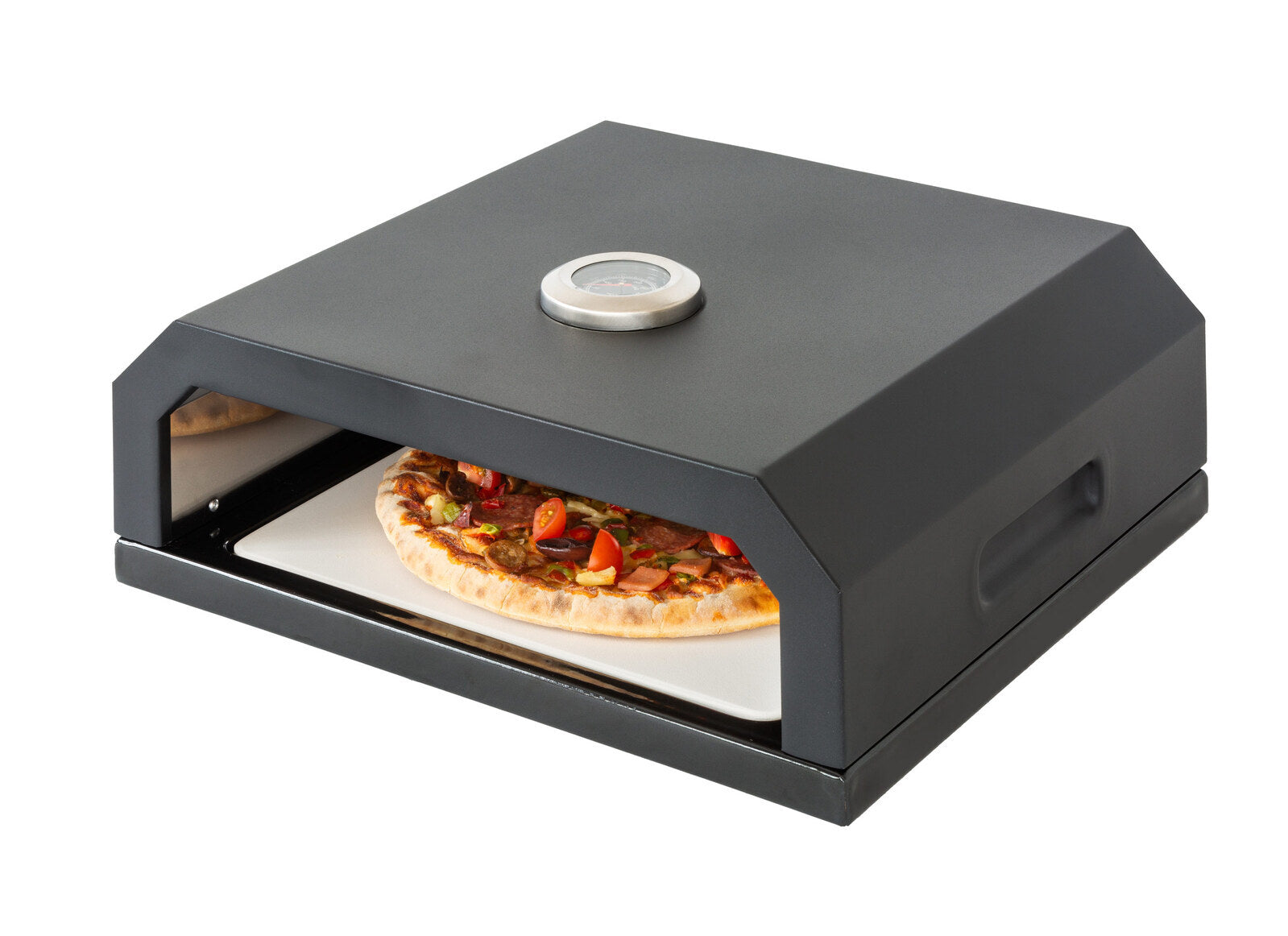 Pizza Oven Box with Built-in Thermometer 4