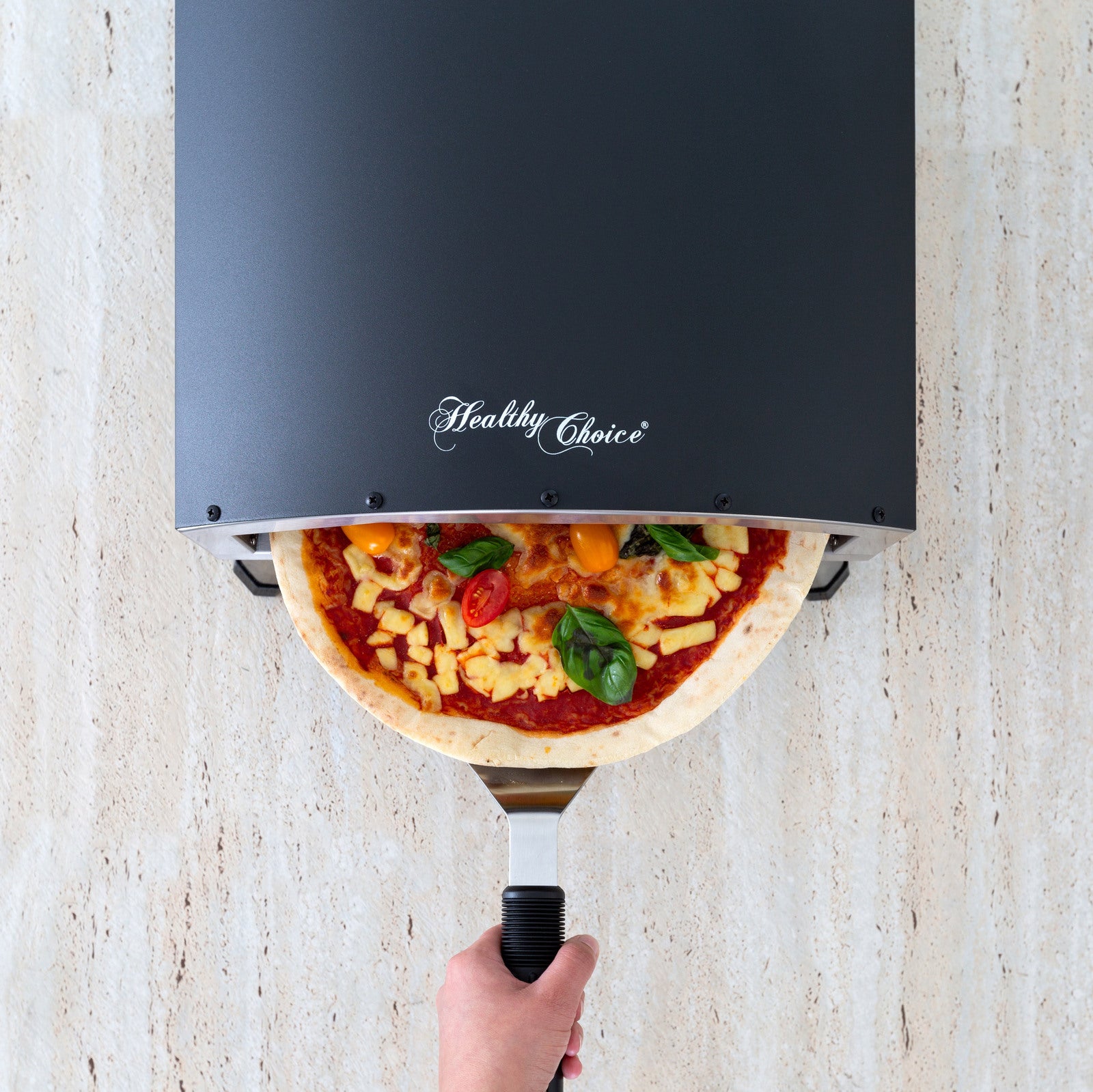 Compact and Portable 12" Outdoor Electric Pizza Oven 3