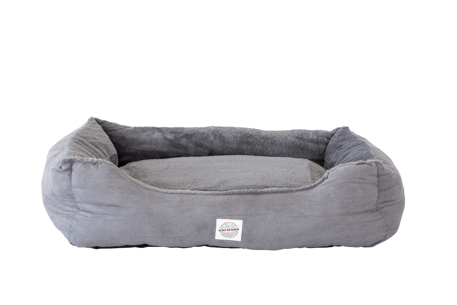 Easy to Clean Electric Heated Rabbit Faux Fur Covering Pet Bed - Medium 8
