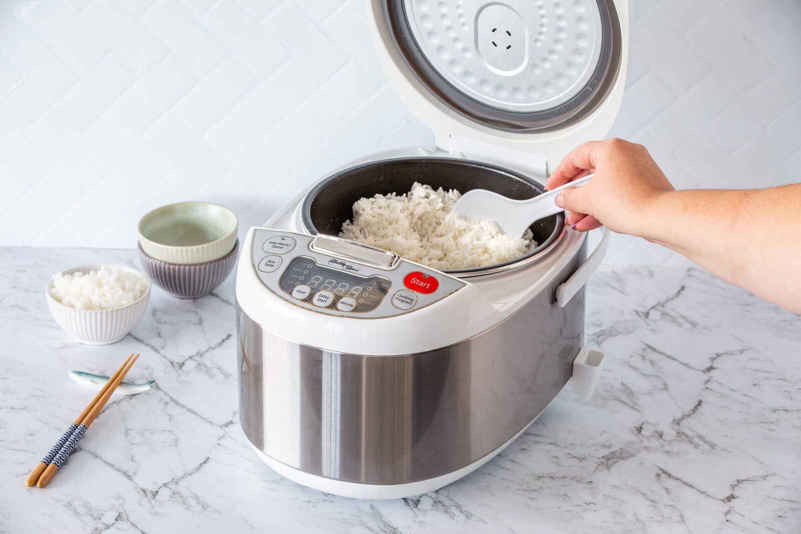 5L Programme Electric Rice Cooker 900W w/ 4 Cooking Programs 3