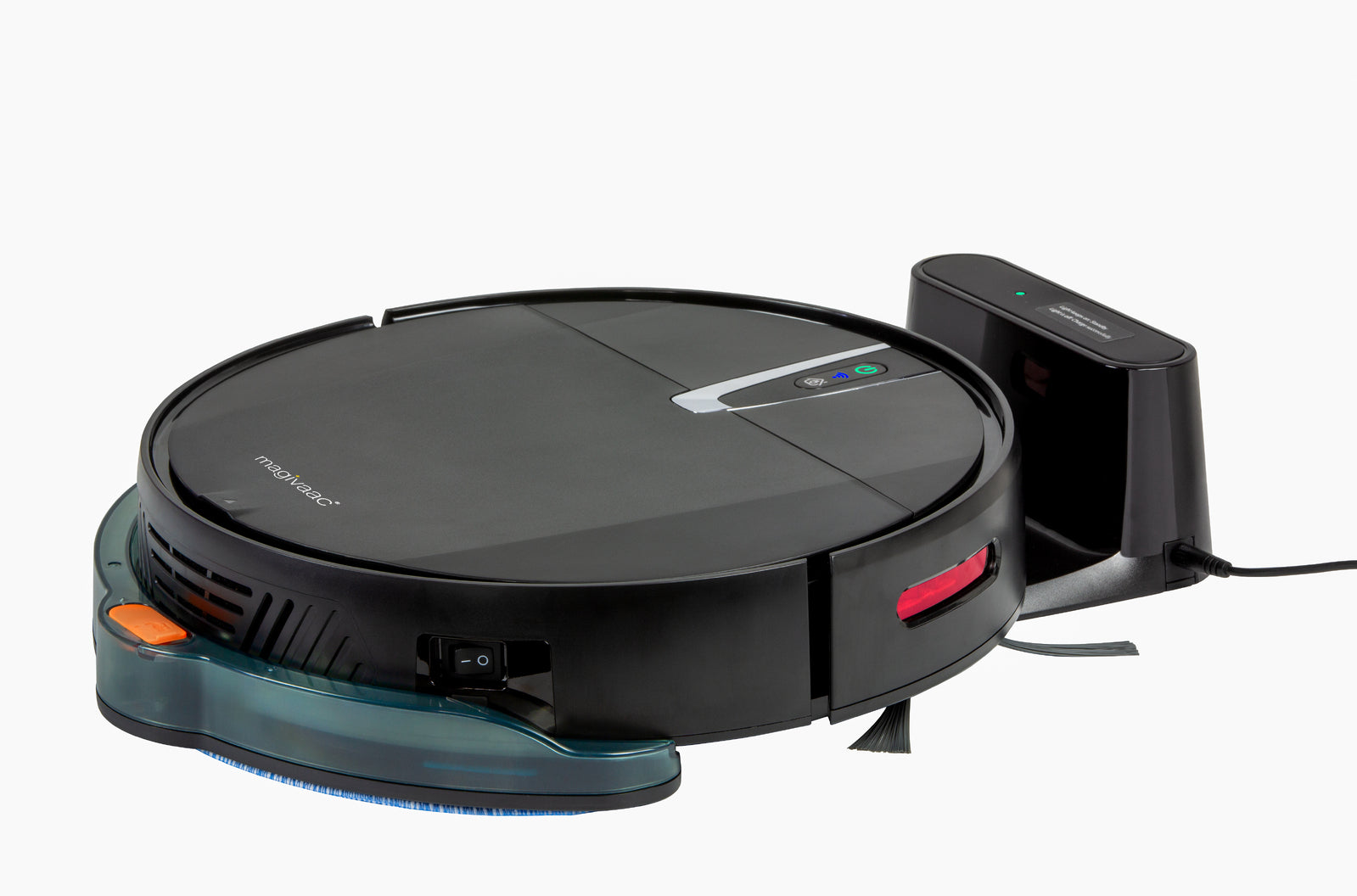 Smart Robot Vacuum Cleaner w/ 3-in-1 HEPA & Mopping Pad (Black) 4