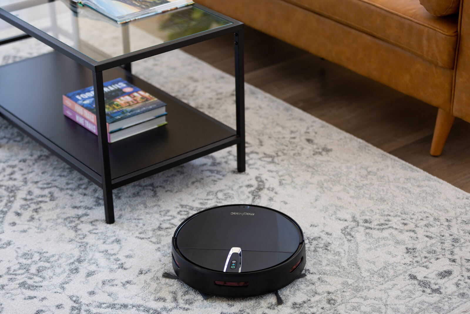 Smart Robot Vacuum Cleaner w/ 3-in-1 HEPA & Mopping Pad (Black) 5