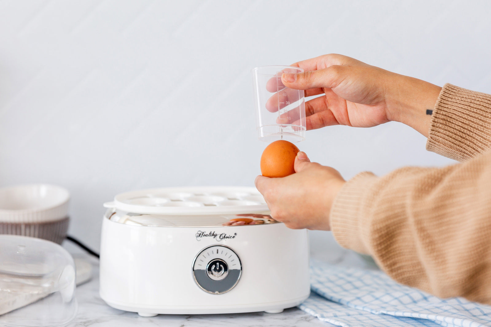 Electric Egg Steamer, Fits 7 Eggs & Cooked Perfectly 6