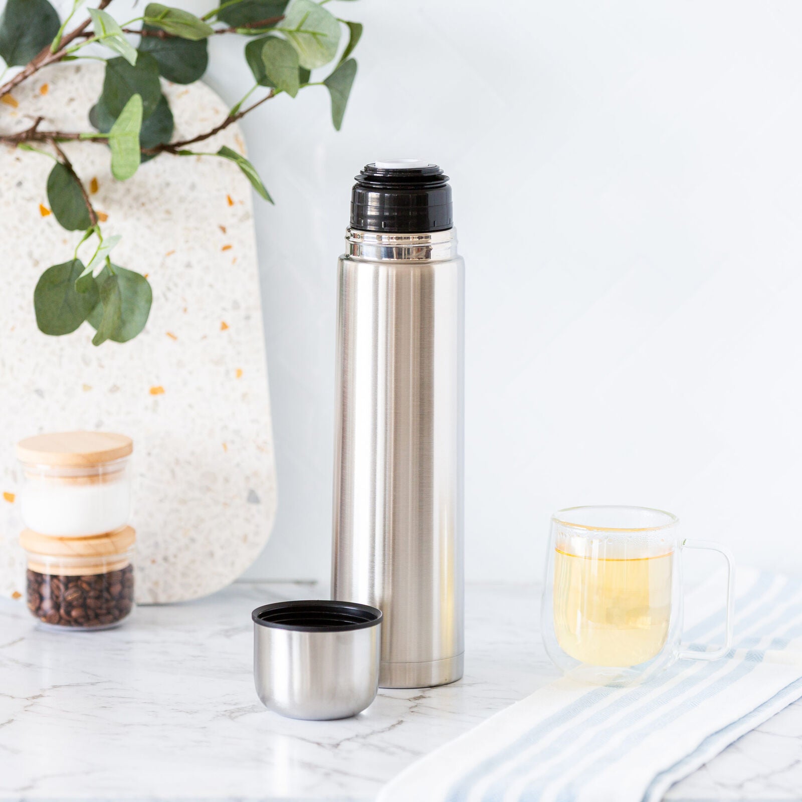 1L Stainless Steel Vacuum Flask Insulated Drink Container 4