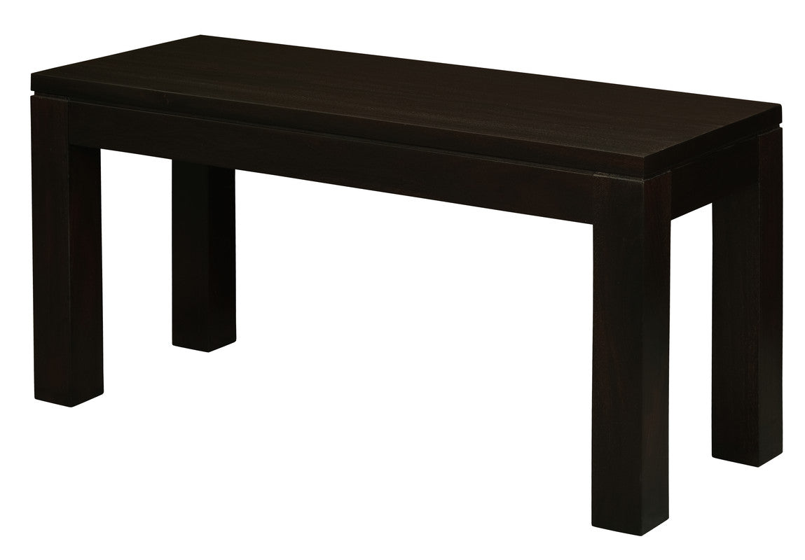 Amsterdam Solid Timber Bench 90 x 35 cm (Chocolate) 3