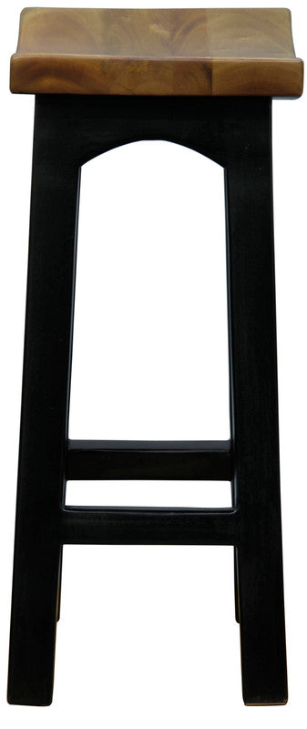 Tokyo Timber Kitchen Counter Stool (Black Caramel) 3