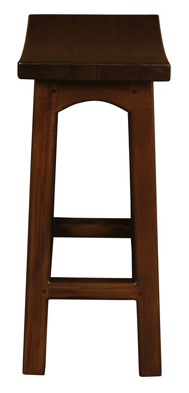 Tokyo Timber Kitchen Counter Stool (Mahogany) 3