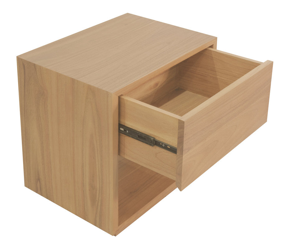 Oscar 1 Drawer Bedside Table (Natural) 3