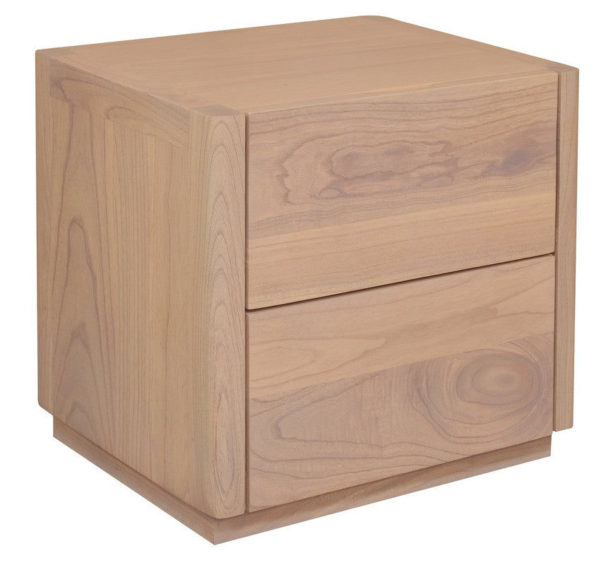Gatsby 2-Drawer Bedside Table (Natural) 3
