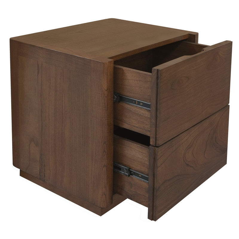 Gatsby 2-Drawer Bedside Table (Walnut) 3