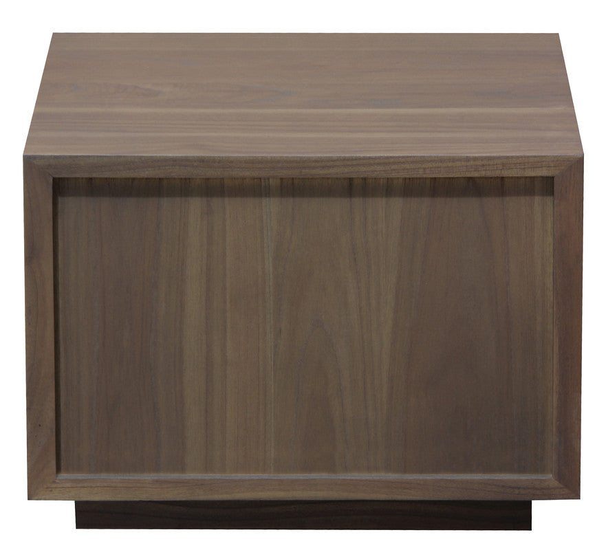 Oscar 1 Drawer Low Bedside Table (Latte) 4