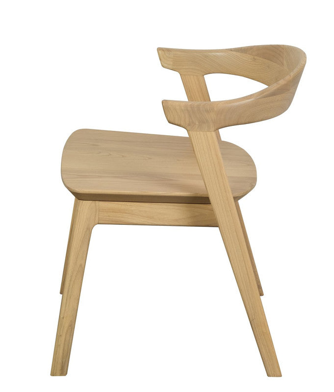 Fynn Oak Dining Chair - Set of 2 (Natural) 4