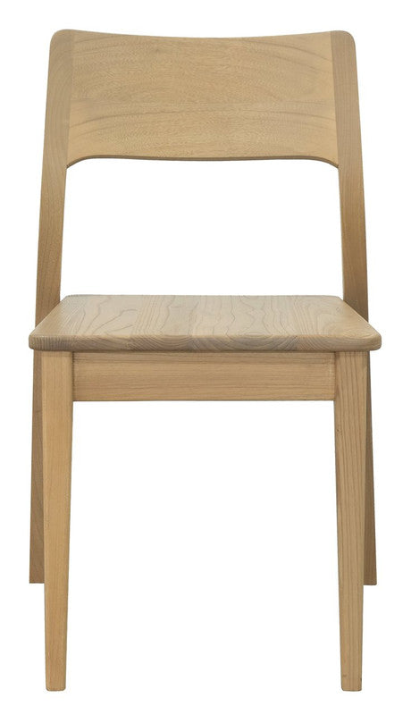 Providence Solid Oak Dining Chair - Set of 2 (Natural) 3