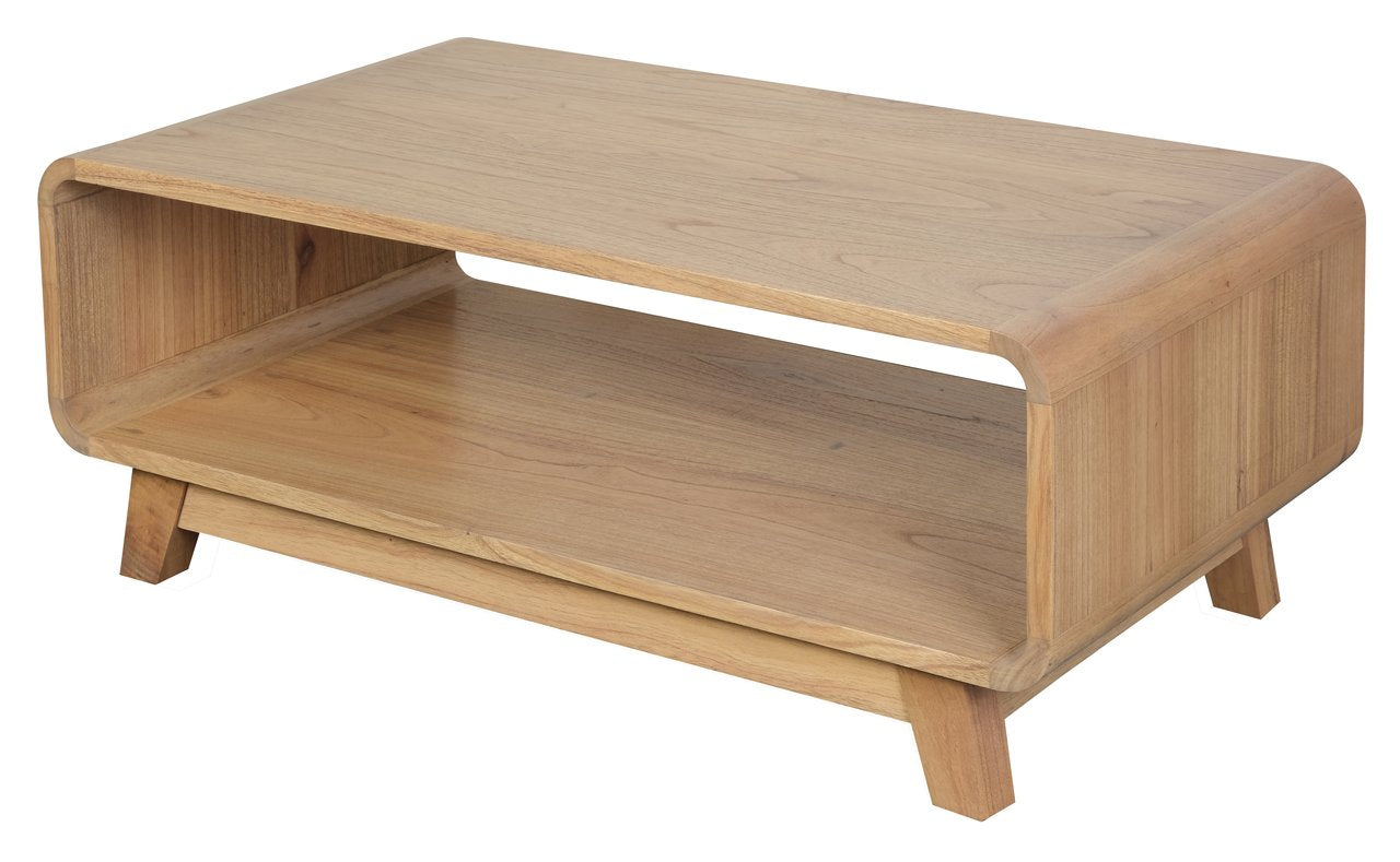 Providence Solid White Cedar Coffee Table (Natural) 3