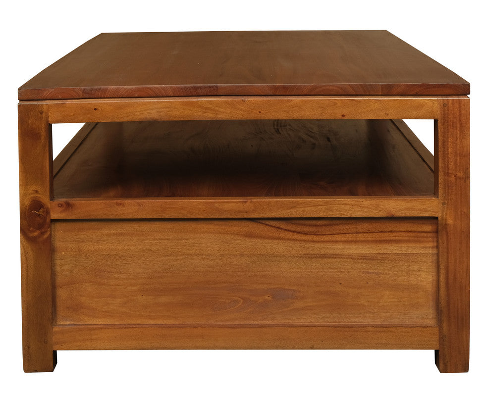 Amsterdam 4 Drawer Coffee Table (Light Pecan) 4