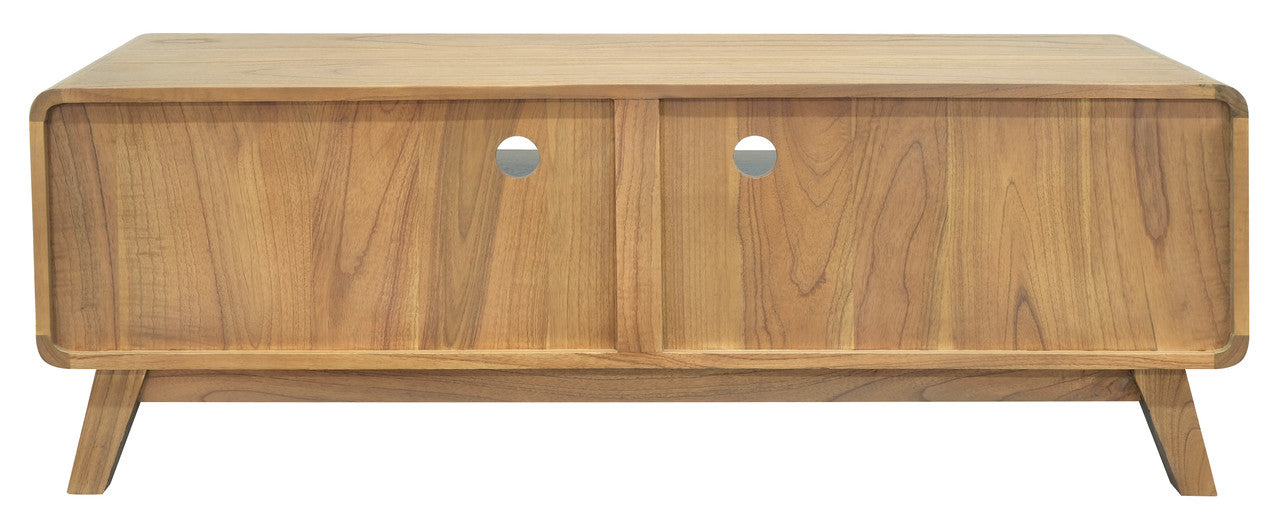 Providence 2-Drawer Entertainment Unit (Natural) 4