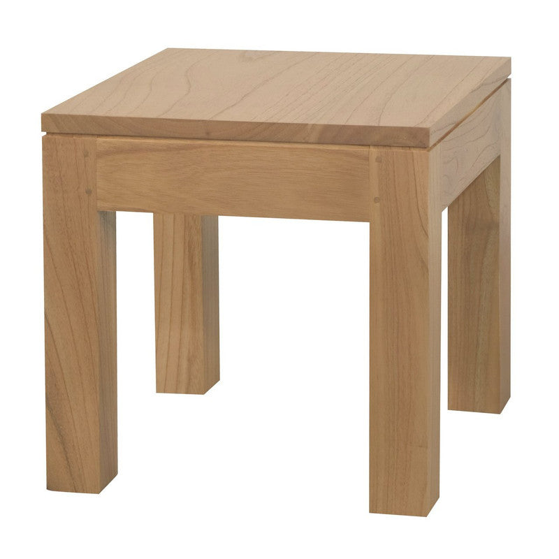 Amsterdam Solid Timber Lamp Table (Natural) 3