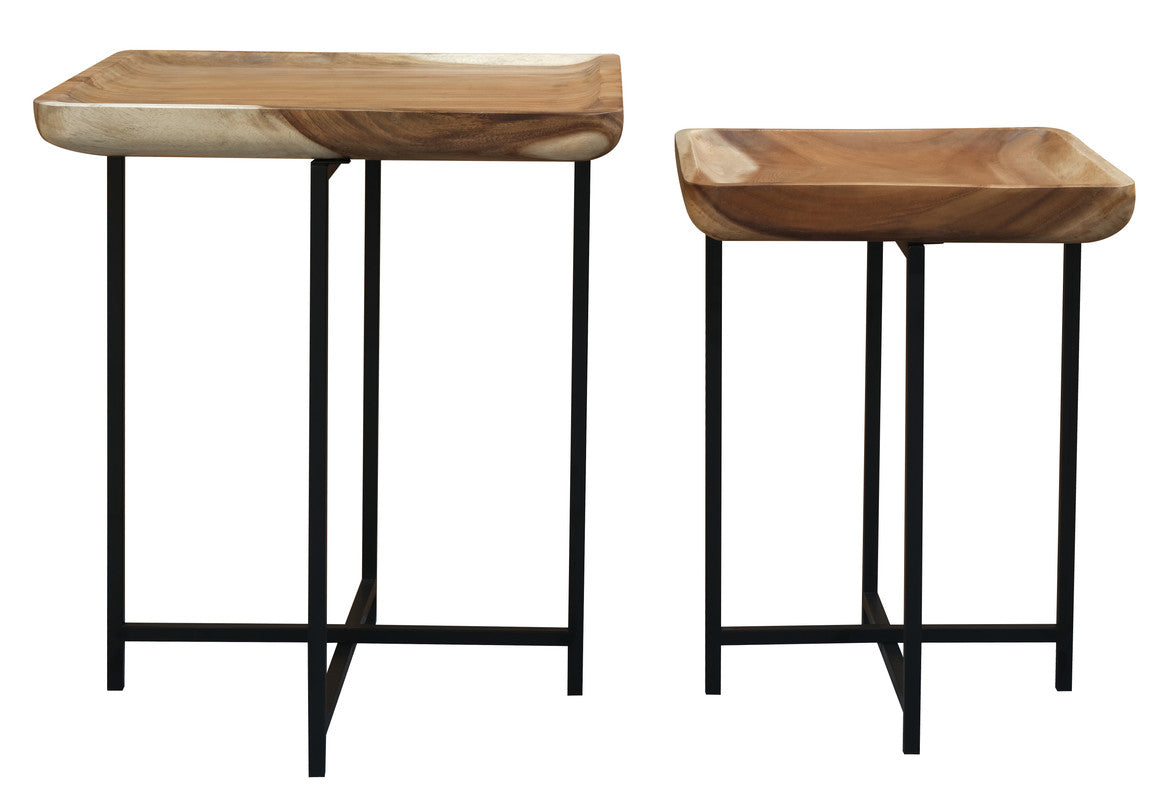 Leon Tray Nesting Table (Natural) 3