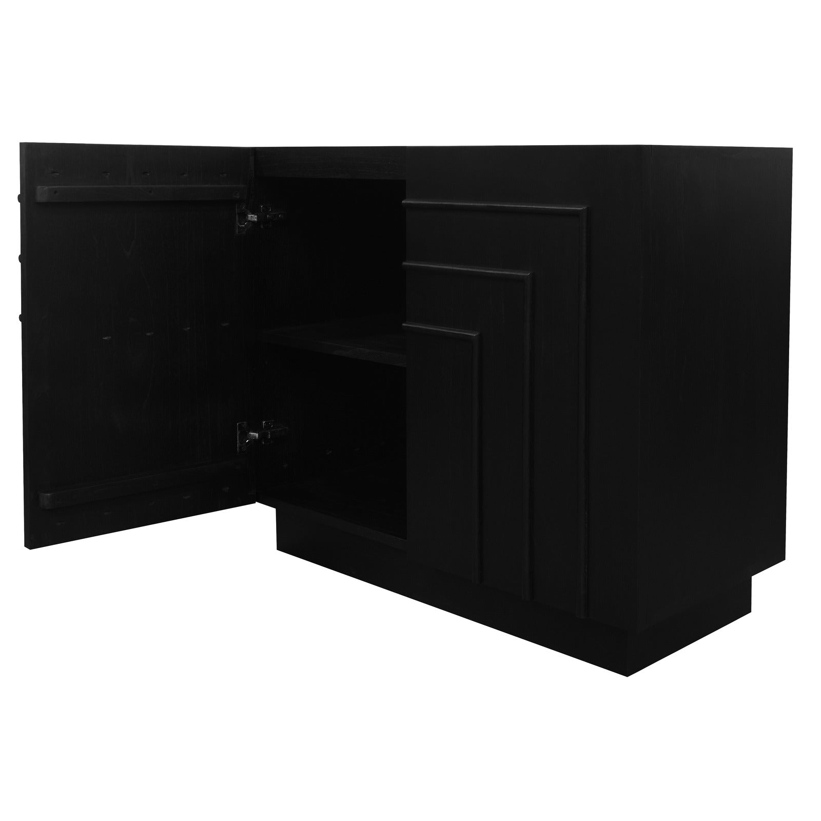 Apollo 2 Drawer Buffet (Black) 3